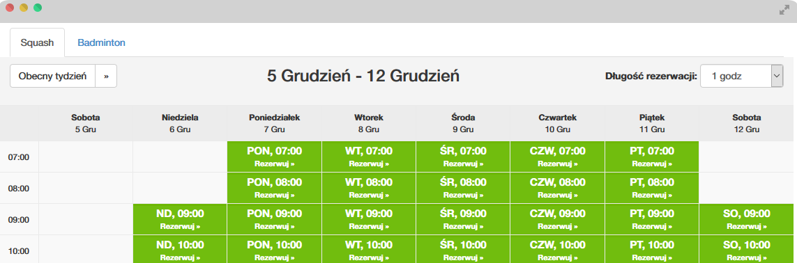 online booking